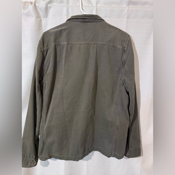 Men’s Marine Layer Dark Olive Field Jacket size Large - Picture 6 of 9